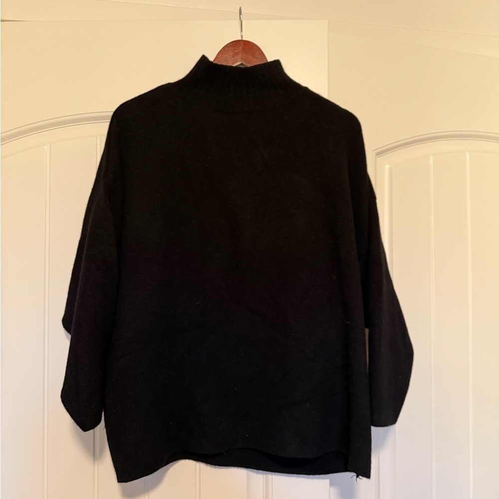Zara Black Cowl Neck Sweater